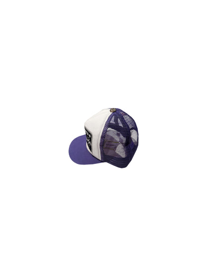 Chrome Hearts Purple Trucker Cap C119017667-Used