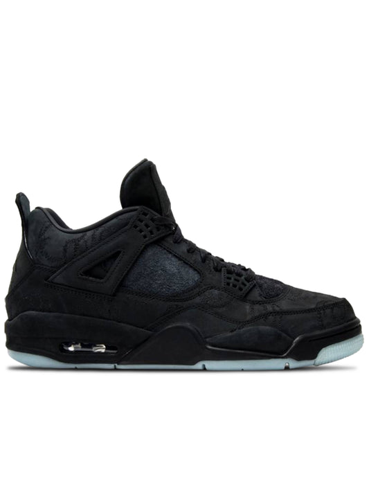 Air Jordan 4 Retro KAWS Black/Black-Clear-Glow  930155-001