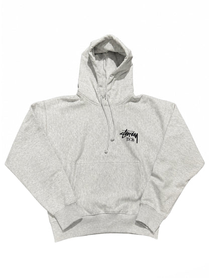 Stussy Stock Tokyo Hoodie Ash Heather