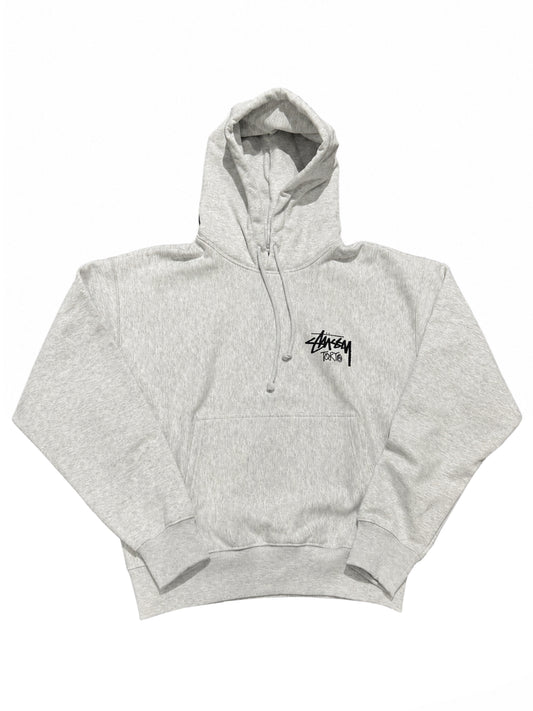 Stussy Stock Tokyo Hoodie Ash Heather