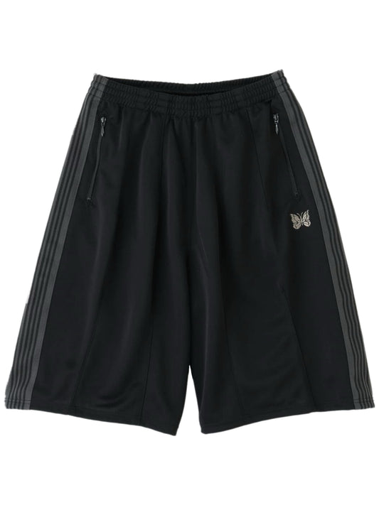 Needles x LHP H.D Exclusive Track Shorts Black Grey