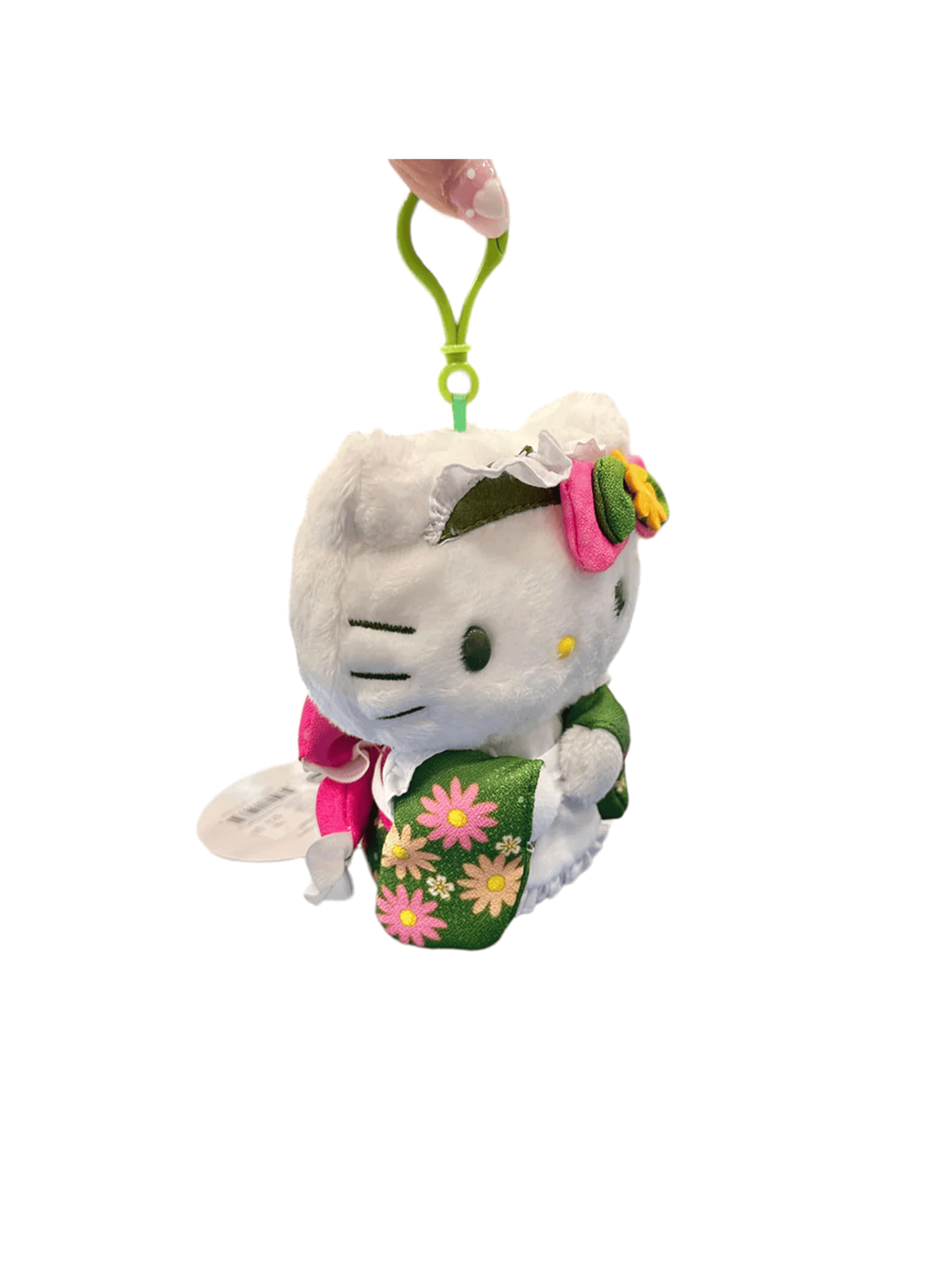 Hello Kitty Matcha Clip On California Exclusive Geisha