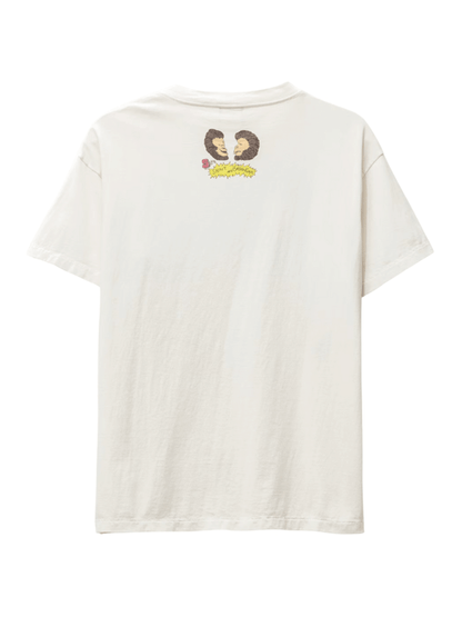 BAPE x Saint Mxxxxxx Heaven and Hell Tee Vintage White
