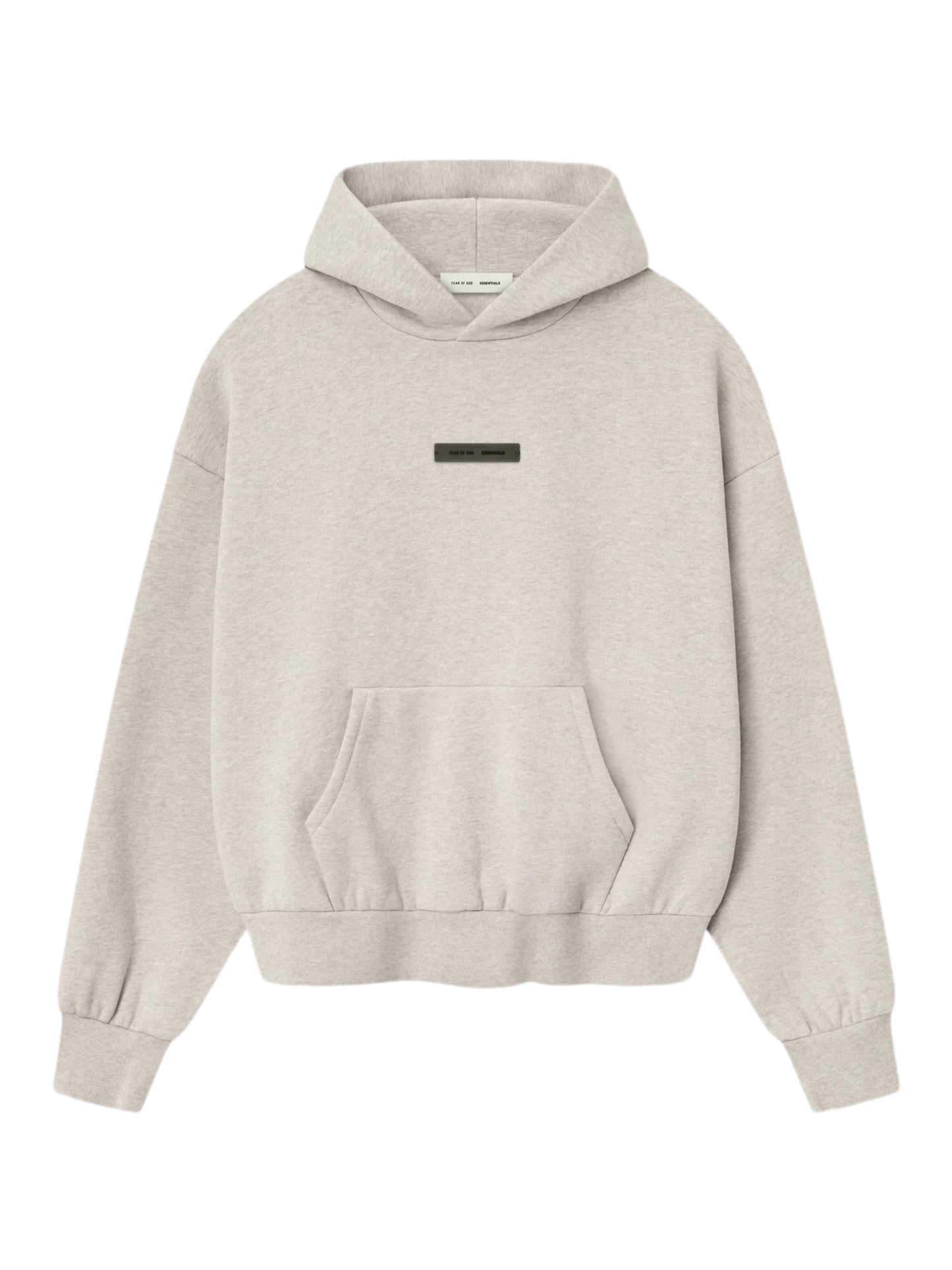 Essentials 25FW Classic Fit Fleece Hoodie Heather Stone