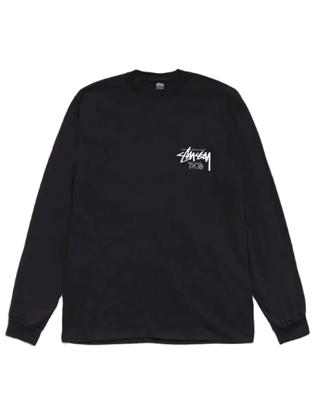 Stussy Stock Tokyo LS Tee Black