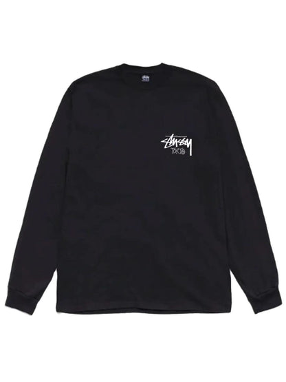 Stussy Stock Tokyo LS Tee Black