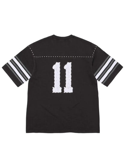 Supreme Studded Football Top Tee Black