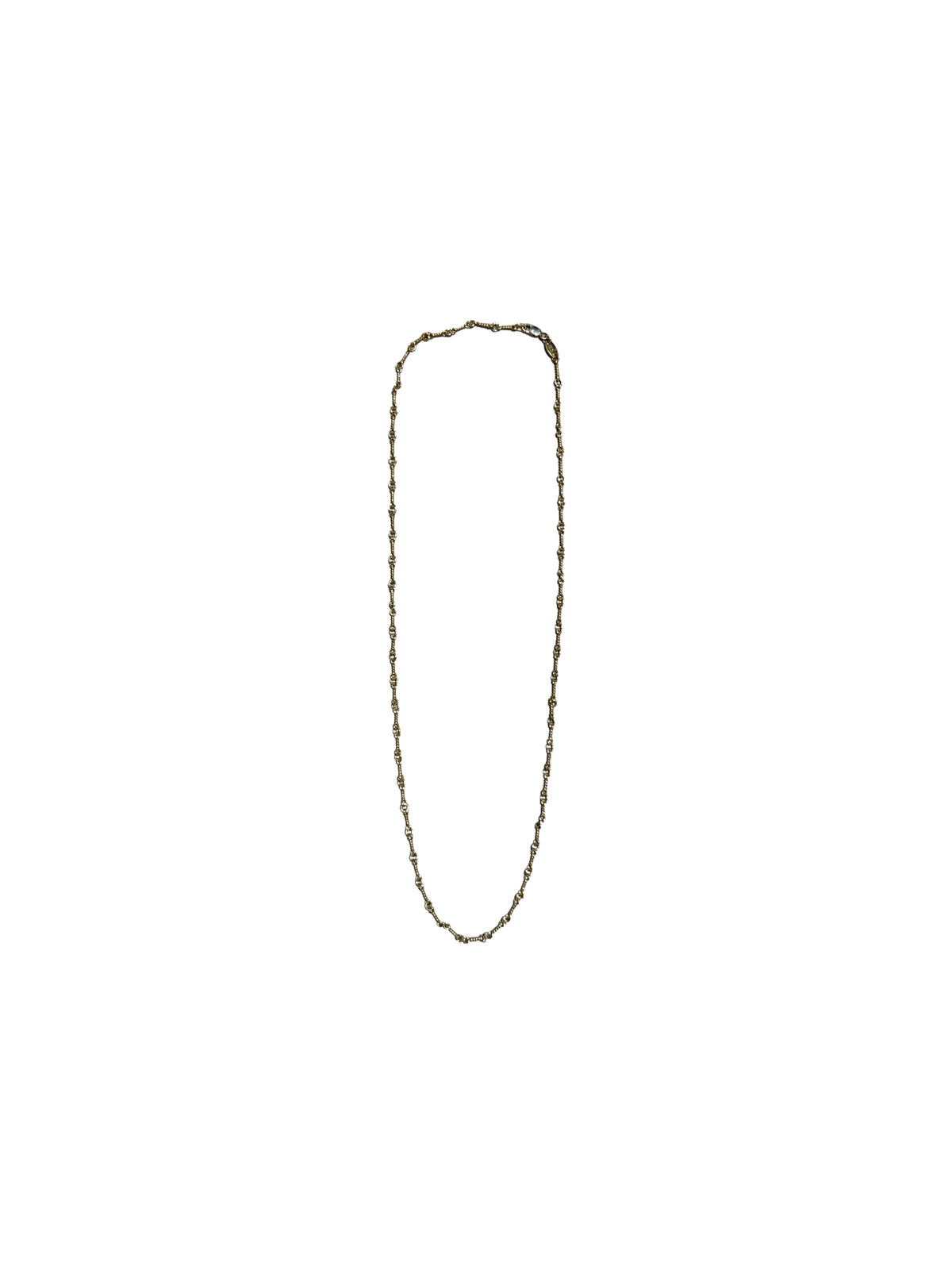 Chrome Hearts 22k Gold Twist Chain Necklace Gold 20 Inch C1176941-Used