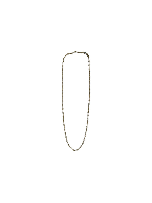 Chrome Hearts 22k Gold Twist Chain Necklace Gold 20 Inch C1176941-Used
