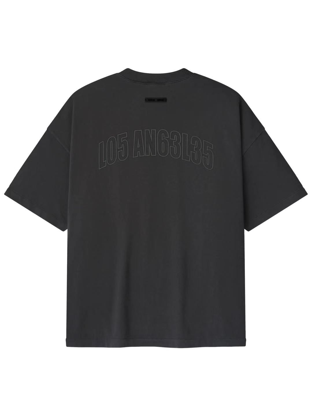 Essentials 25 Holiday Los Angeles 90s Tee Vintage Black