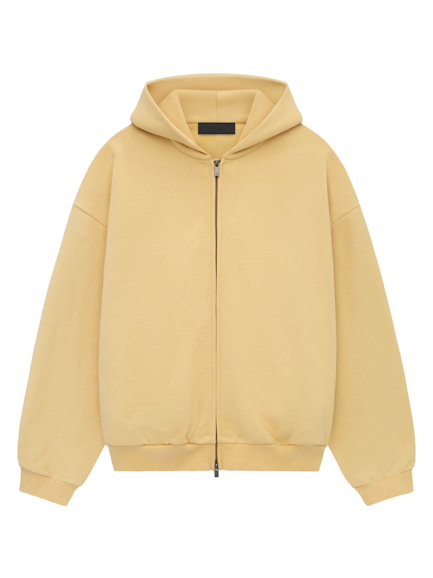 Essentials 24Fw Heavy Fleece Full Zip Hoodie Amber