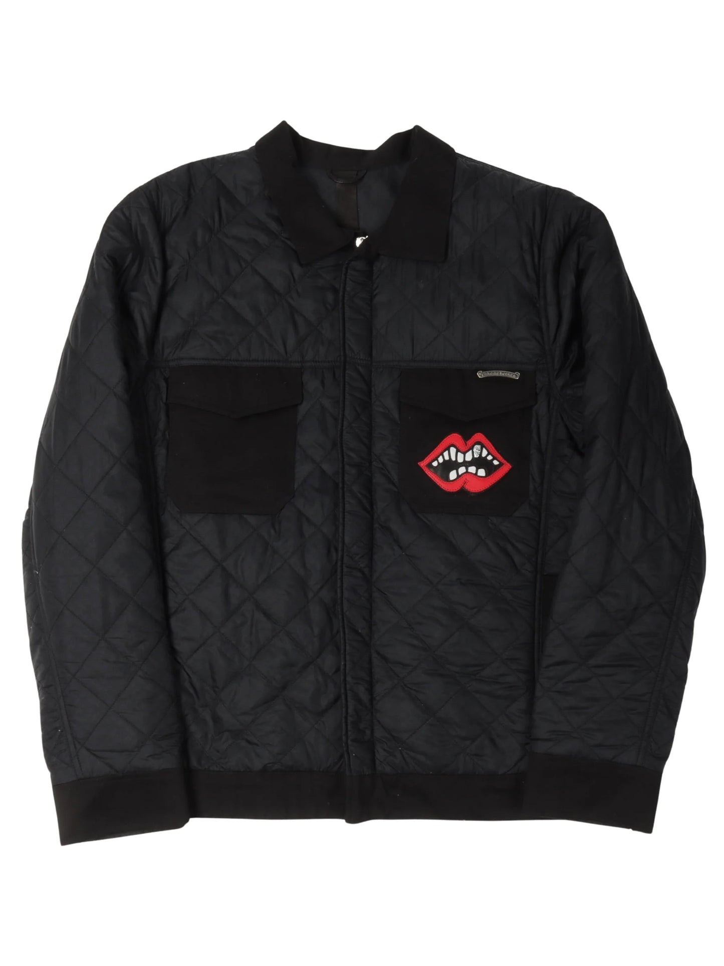 Chrome Hearts Matty Boy Quilted Jacket Black