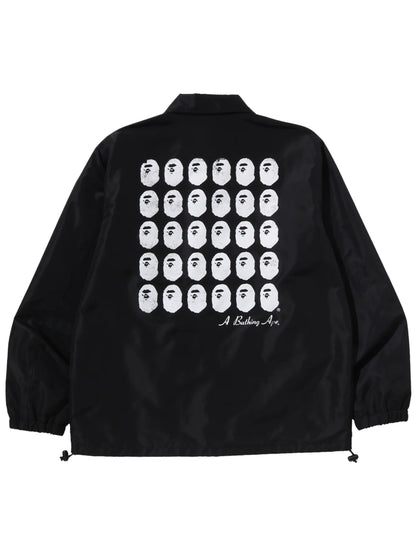 Bape x CDG Coach Jacket Black Osaka Exclusive