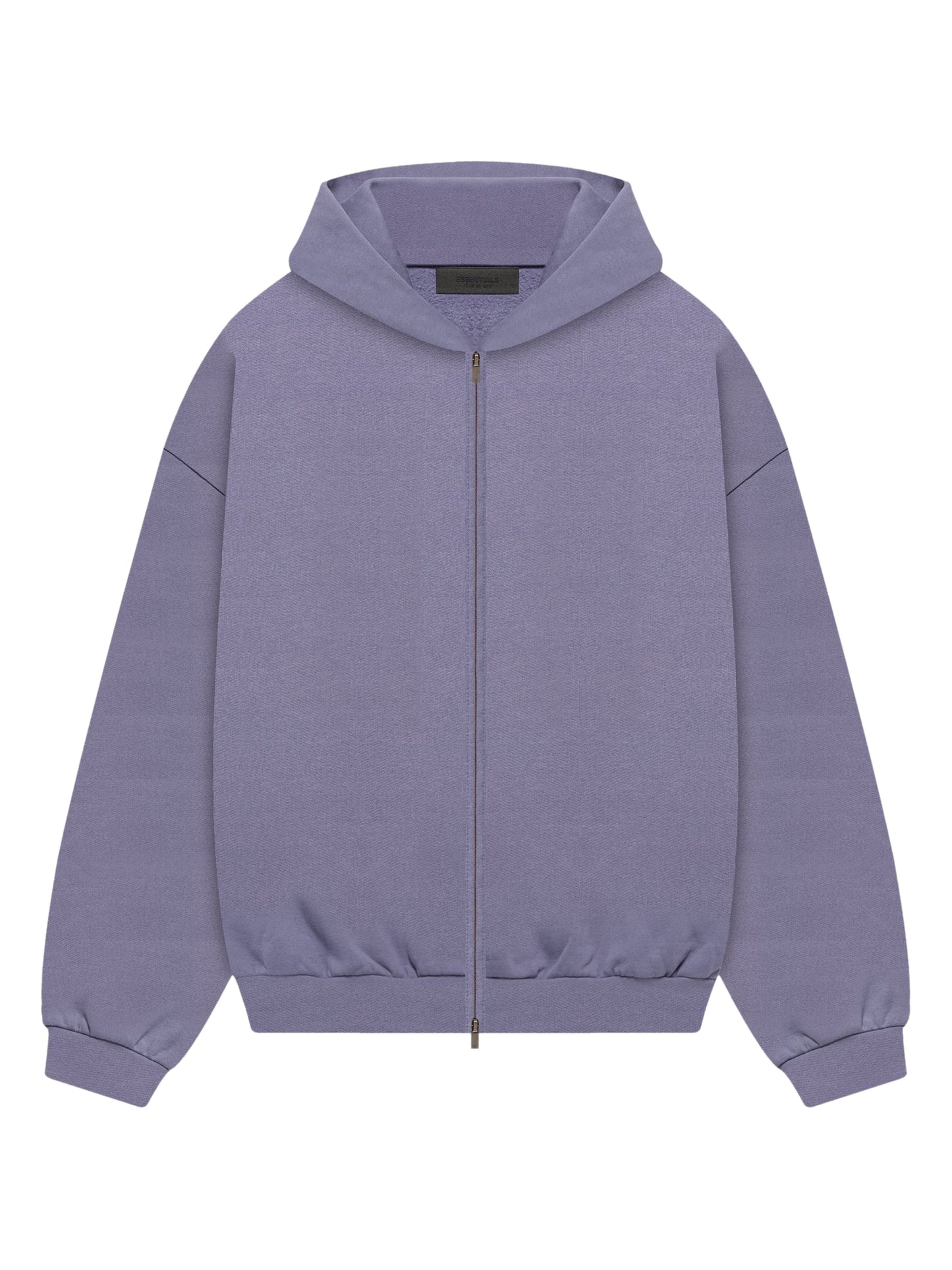 Essentials 24Fw Heavy Fleece Full Zip Hoodie Lavender