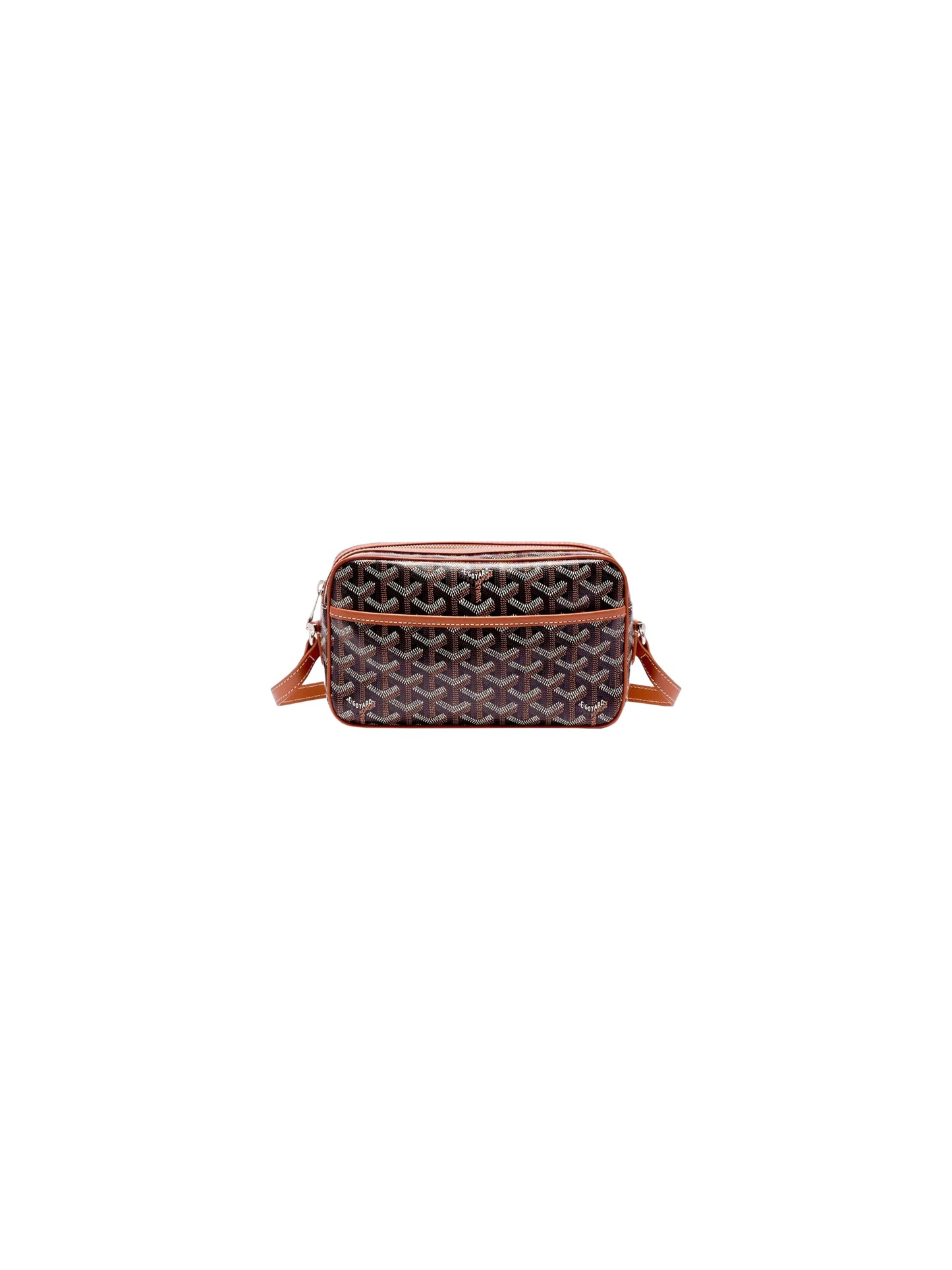 Goyard Sac Cap Vert PM Crossbody Black Tan