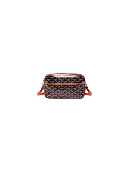 Goyard Sac Cap Vert PM Crossbody Black Tan