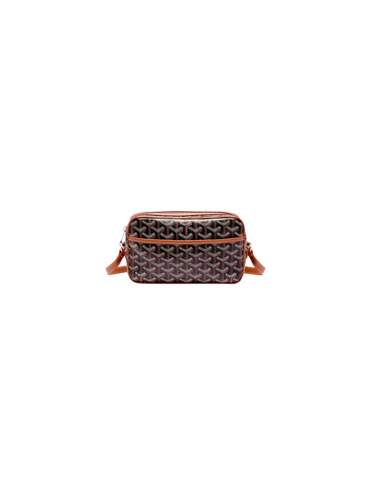Goyard Sac Cap Vert PM Crossbody Black Tan