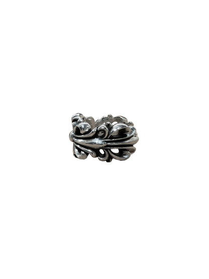 Chrome Hearts Double Floral Ring US 10 C419016595-Used