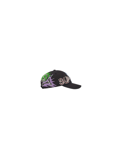 Supreme WFST 6 Panel Hat Black