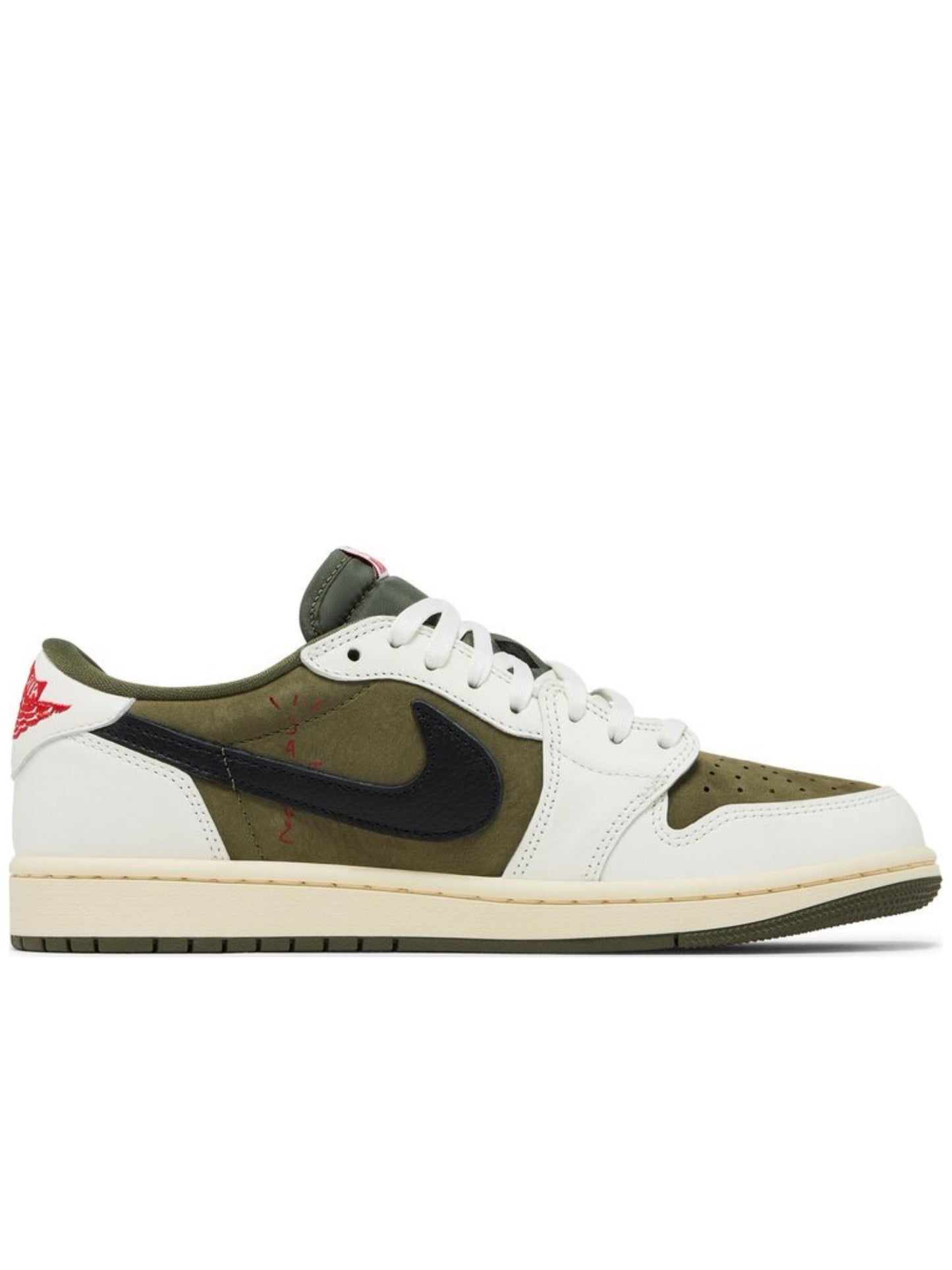 Air Jordan 1 Low OG SP Travis Scott Reverse Olive DM7866-200
