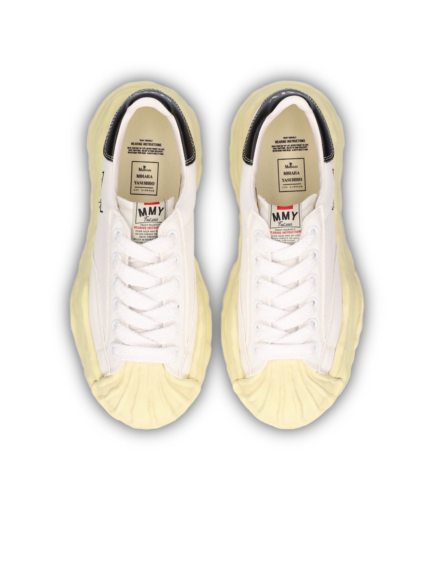 Masion Mihara Yasuhiro Blakey Low Vintage Canvas White
