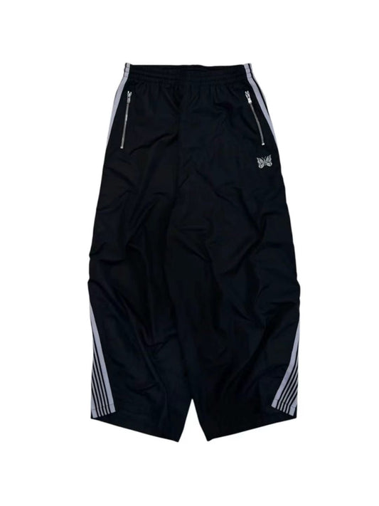 Needles H.D Nylon Track Pants Black White