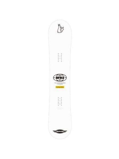 FR2 × SIMS Snowboard White