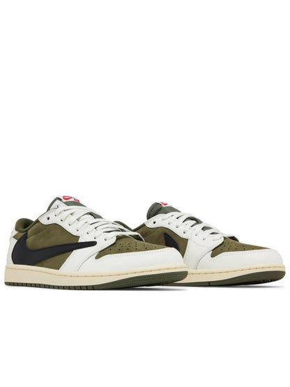 Air Jordan 1 Low OG SP Travis Scott Reverse Olive DM7866-200