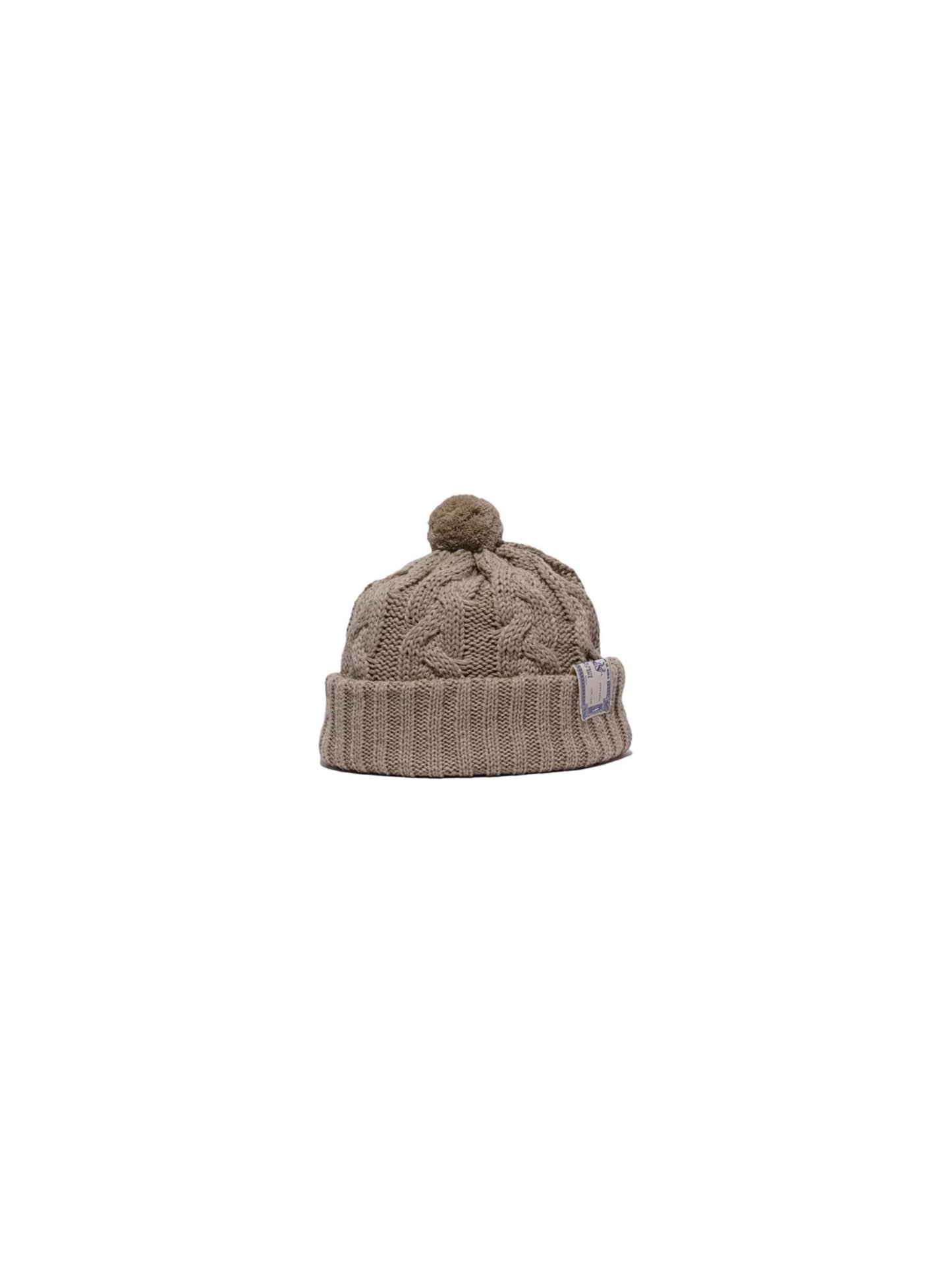 H.W Dog & Co Big Cable Knit Beige