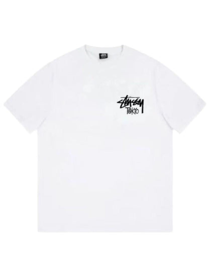 Stussy Stock Tokyo Tee White