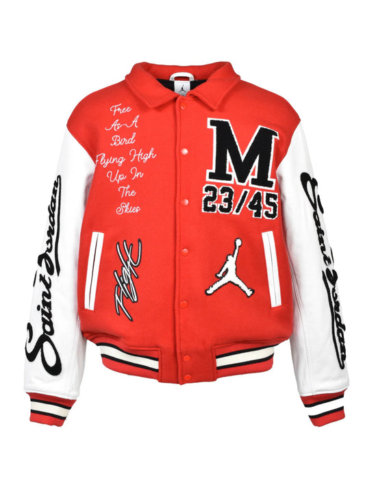 Saint Mxxxxxx x Jordan Brand Varsity Jacket