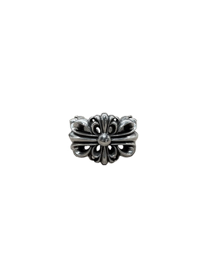Chrome Hearts Double Floral Ring US 10 C419016595-Used
