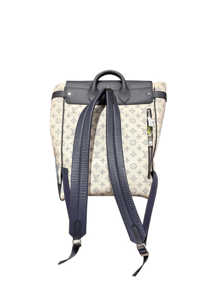 Louis Vuitton Steamer Backpack Chapman Savane Monogram Chapman Ink Blue White C116080728-Used