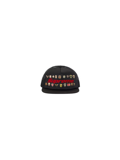 Supreme Pins Mesh Back 5-Panel Black