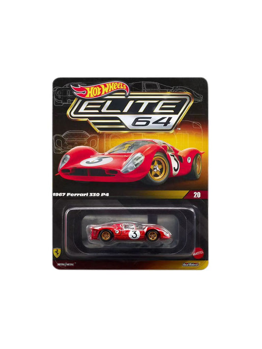 C-Hot Wheels 1:64 Elite 64 1967 Ferrari 330 P4