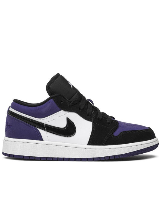 Air Jordan 1 Low Court Purple (GS) 553560 125