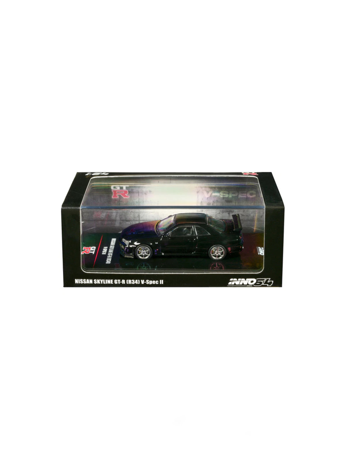 INNO64 1:64 Nissan Skyline GT-R (R34) V-Spec II Black