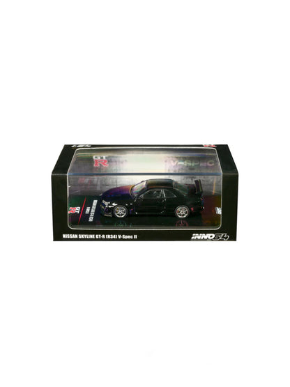 INNO64 1:64 Nissan Skyline GT-R (R34) V-Spec II Black