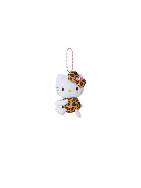 Sanrio Hello Kitty Hug Mascot (Leopard) Brown