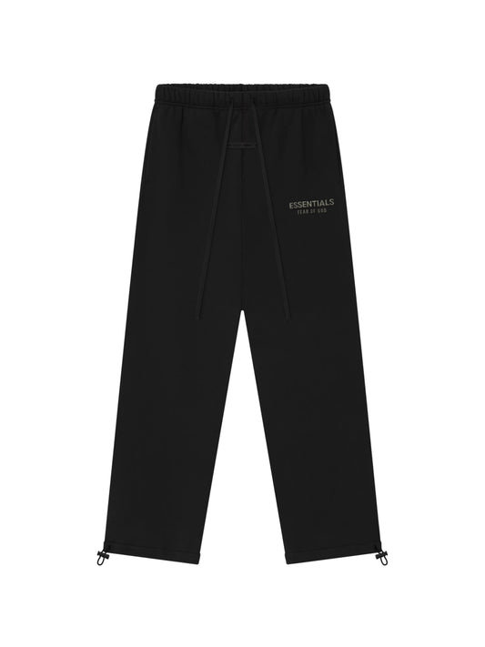Essentials 25FW Relaxed Fleece Sweatpants Jet Black