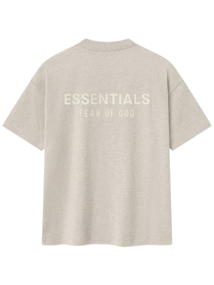 Essentials 25FW Classic Fit Tee Heather Stone