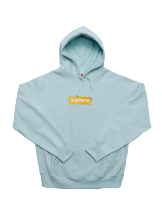 C-Supreme Box Logo Hooded Sweatshirt Matcha FW16 Size M