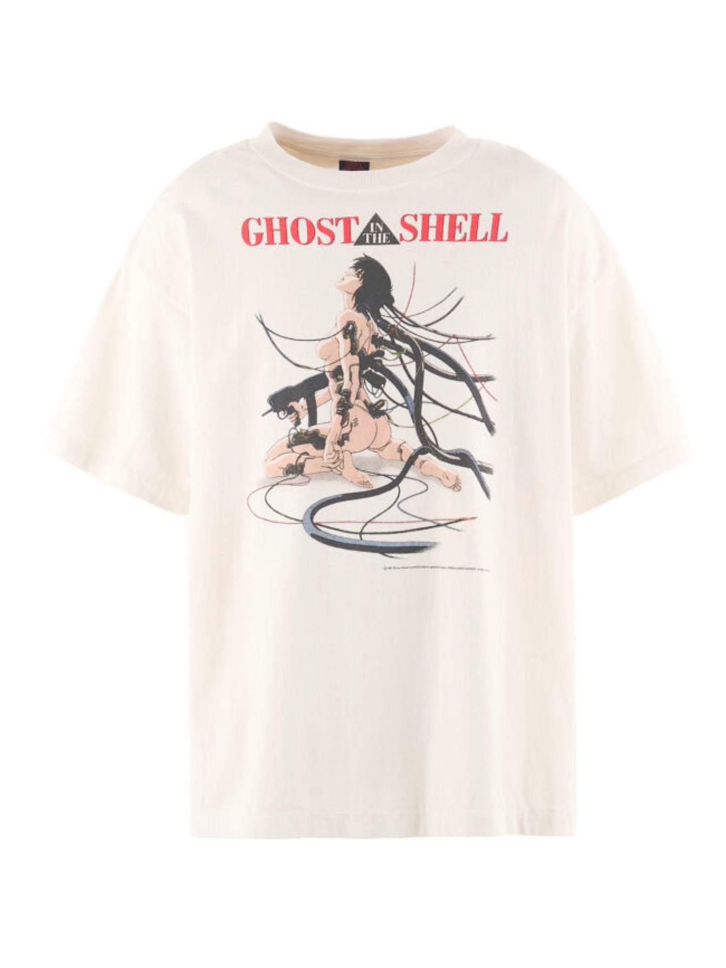 SAINT Mxxxxxx x Ghost in the Shell Tee White