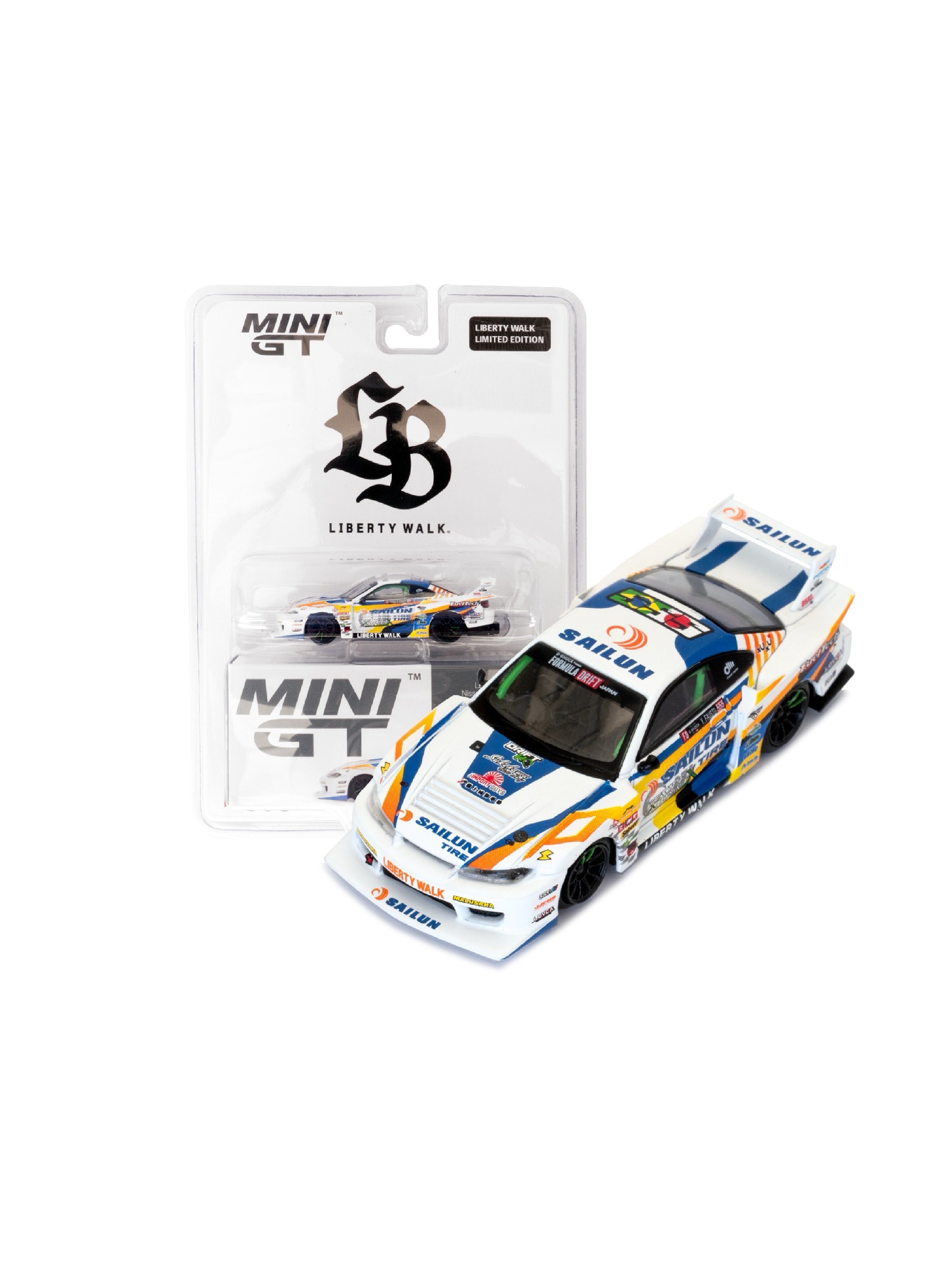 MINI GT 1/64 Nissan LB-Super Silhouette S15 SILVIA #555 2023