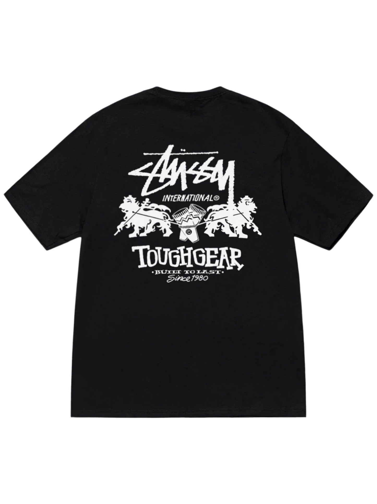 Stussy Tough Gear International Tee Black