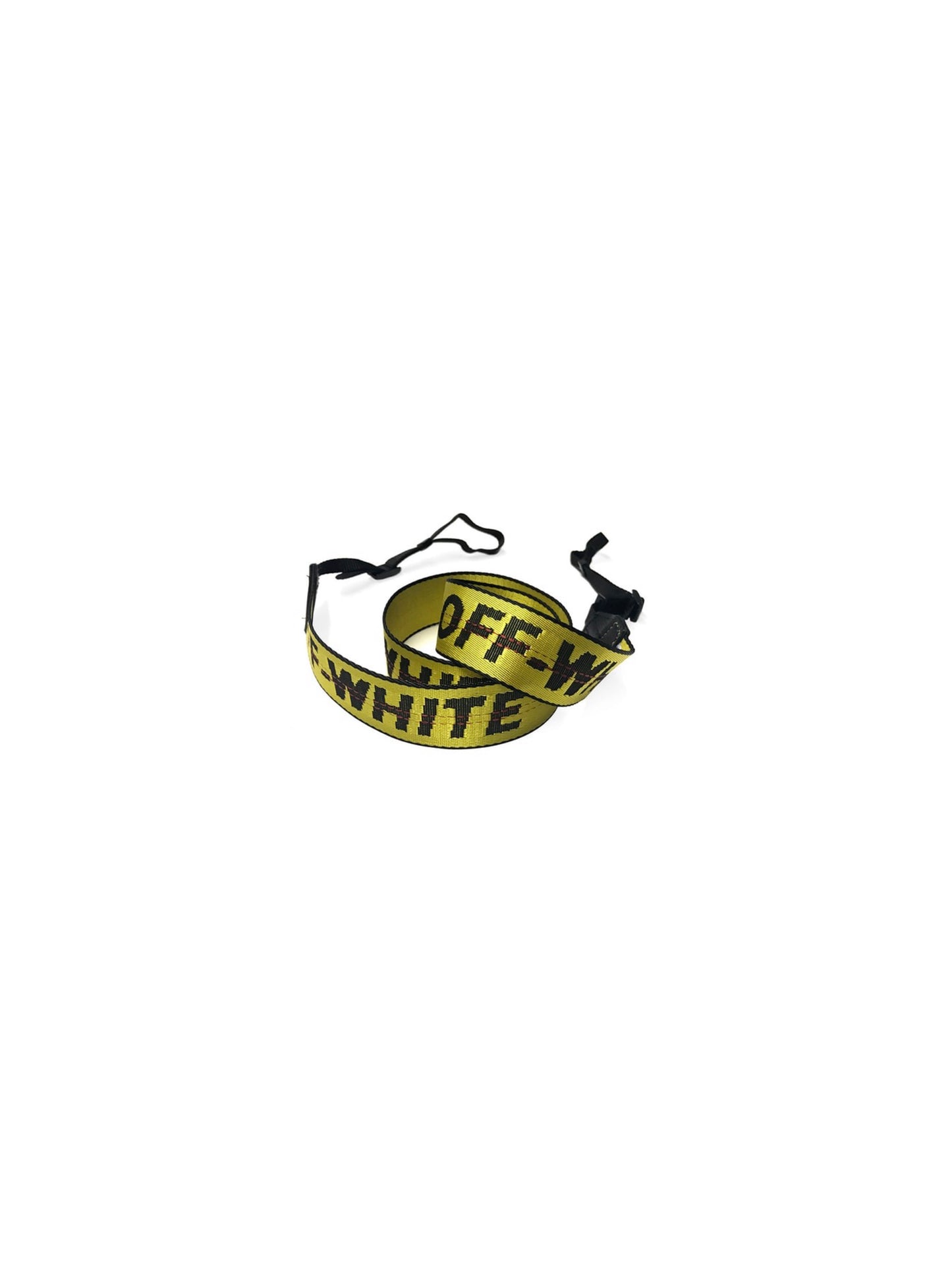 OFF-WHITE Camera Strap Yellow / Black SS19