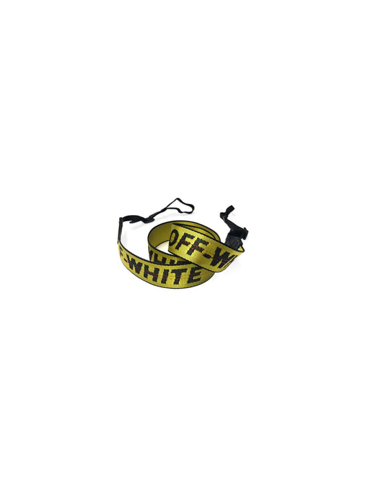 OFF-WHITE Camera Strap Yellow / Black SS19