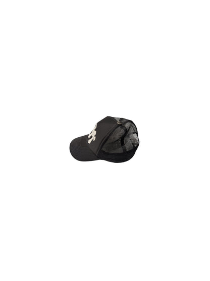 Chrome Hearts Triple White Cross Patch Baseball Cap Black C118487460-Used