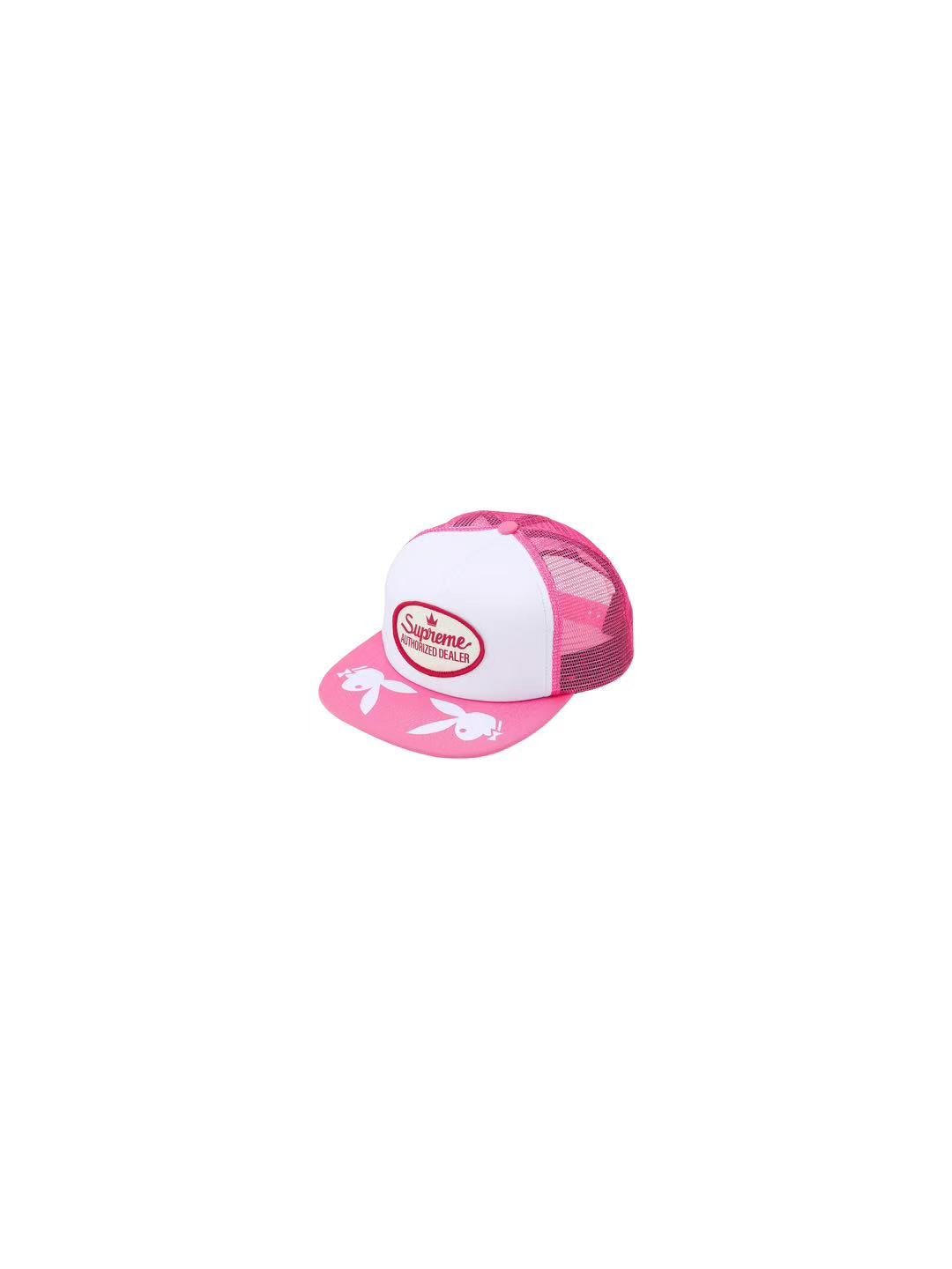 Supreme Playboy Mesh Back 5-Panel Hat Pink