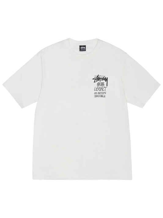 Stussy & Our Legacy Work Shop 8 Ball Yin Yang Pigment Dyed Tee Natural